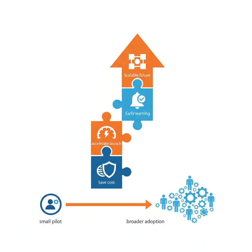 One-Line Value: Turn Testing into a Tool for Saving, Speed, Stability, and Scalability