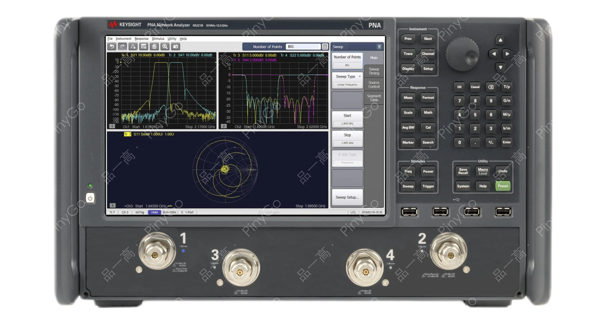 N5221B PNA 微波网络分析仪