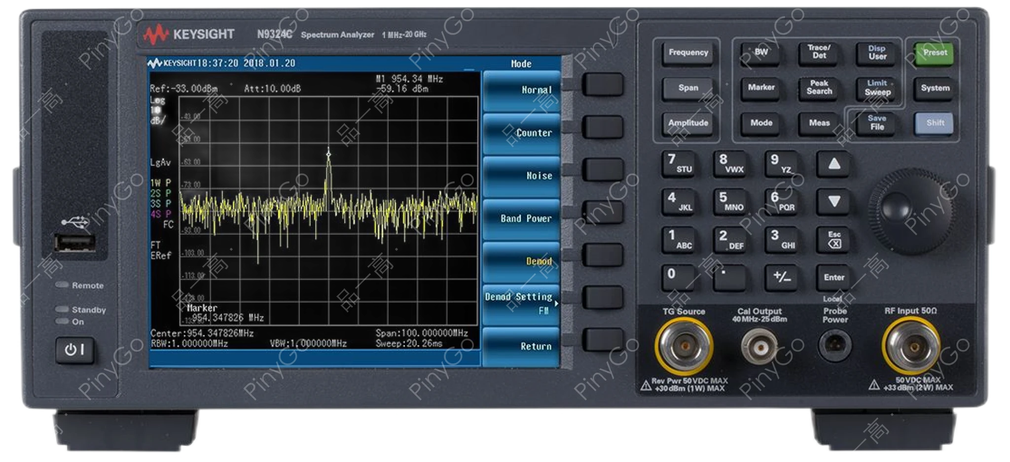 N9324C Basic Spectrum Analyzer