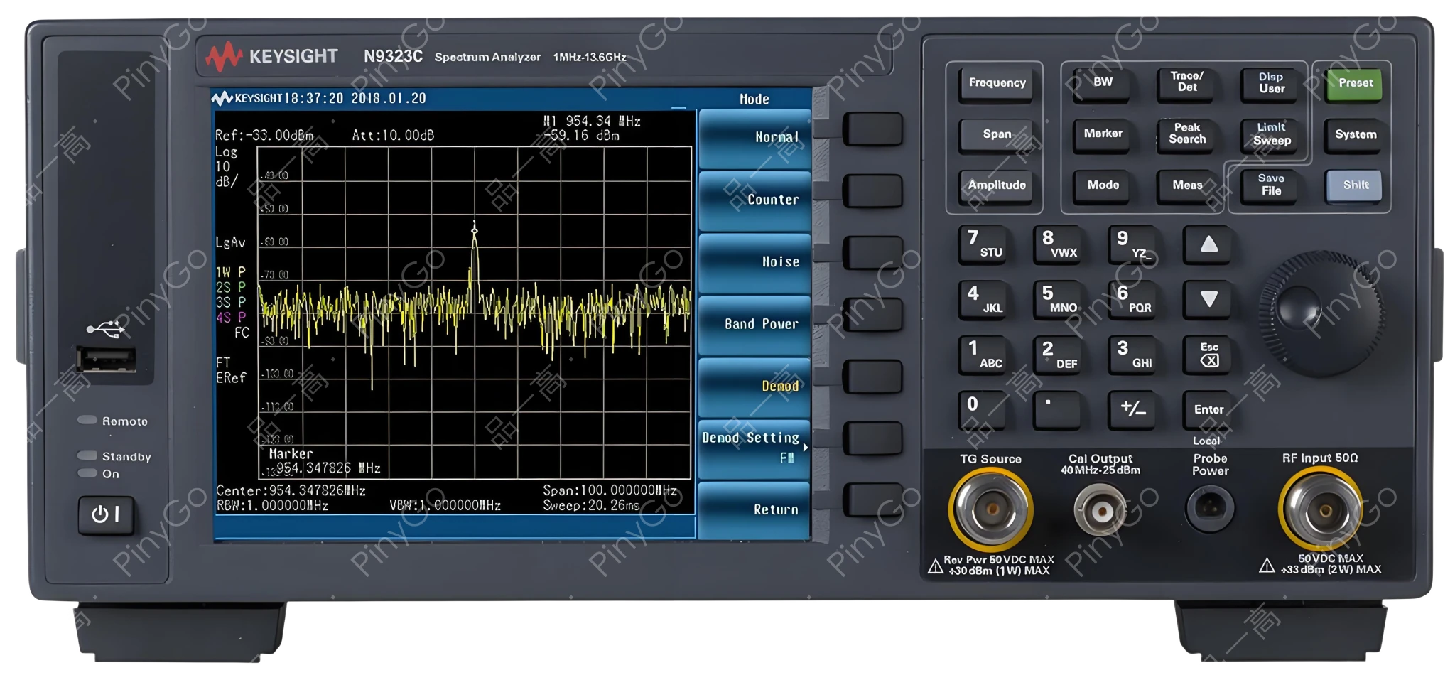 N9323C 基础型频谱分析仪