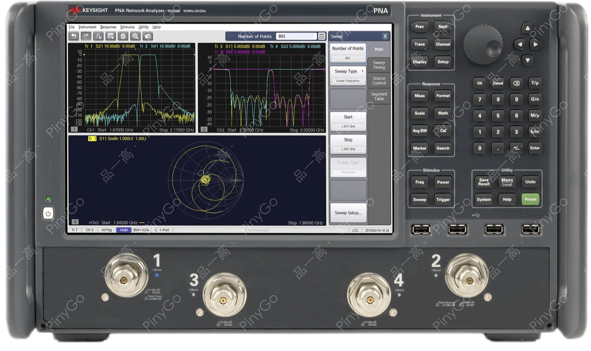 N5225B PNA Microwave Network Analyzer