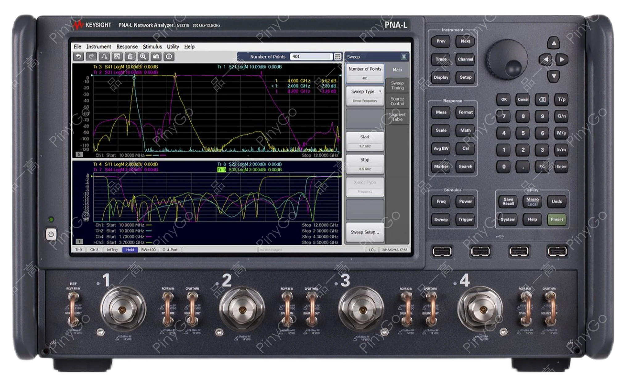 N5231B PNA-L 微波网络分析仪