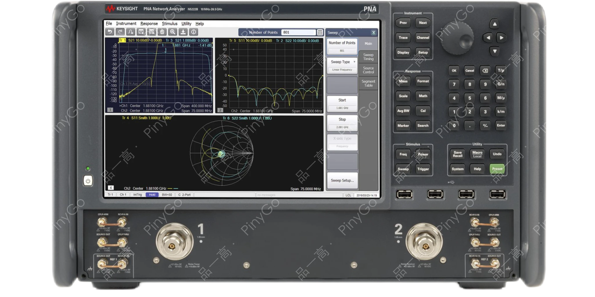 N5222B PNA Microwave Network Analyzer