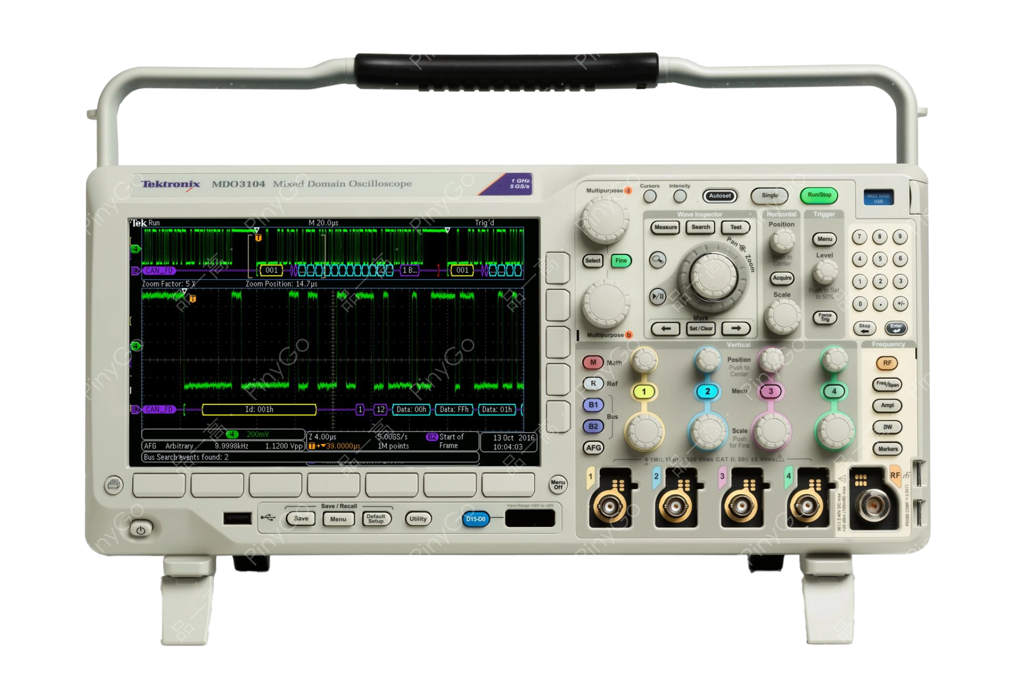 MDO3000混合域示波器