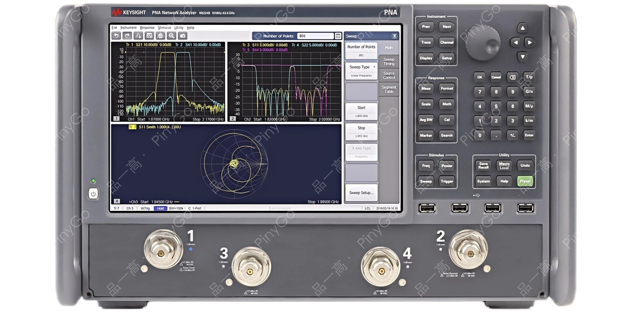 N5224B PNA 微波网络分析仪