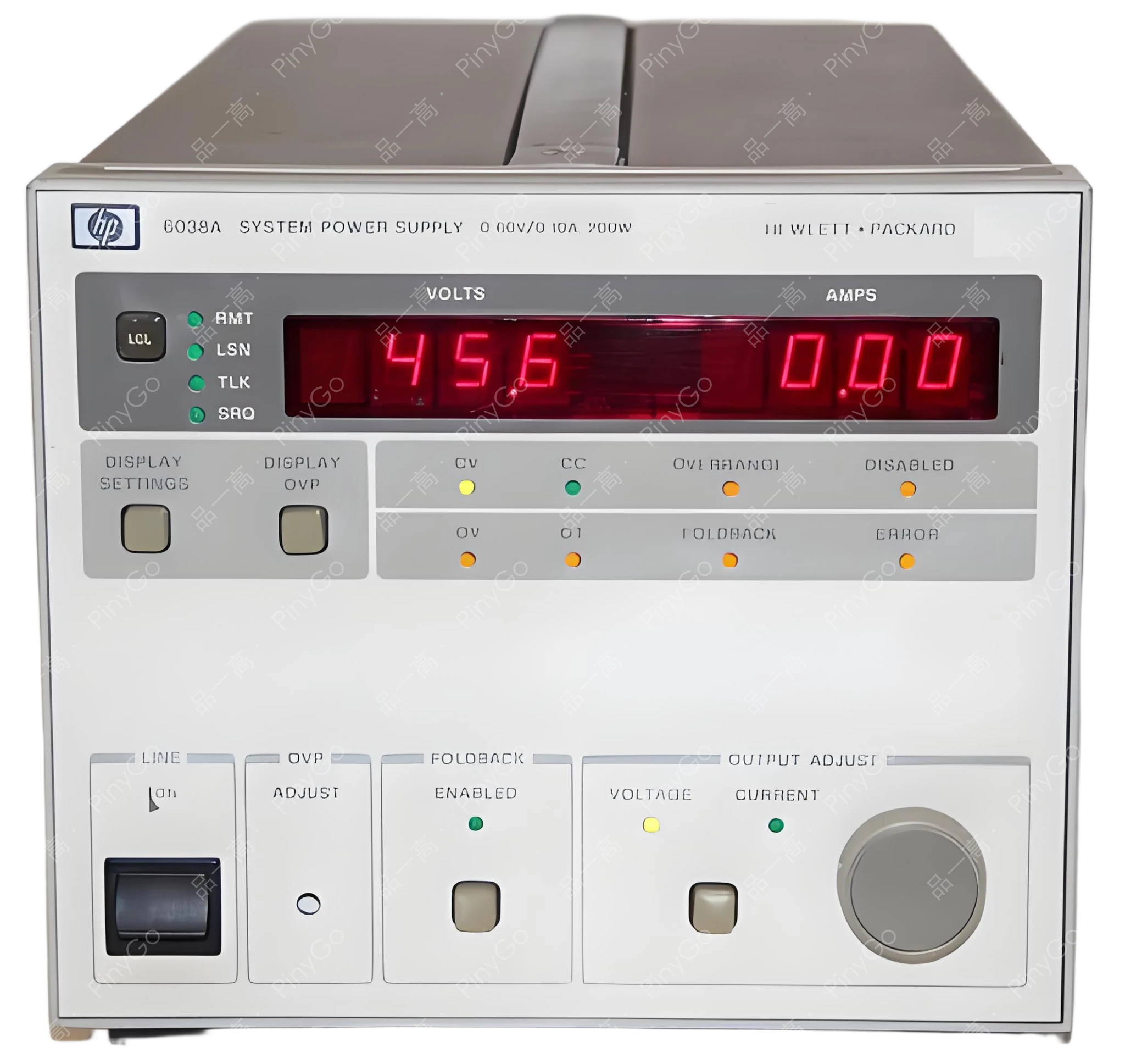 6038A System Autoranging DC Power Supply