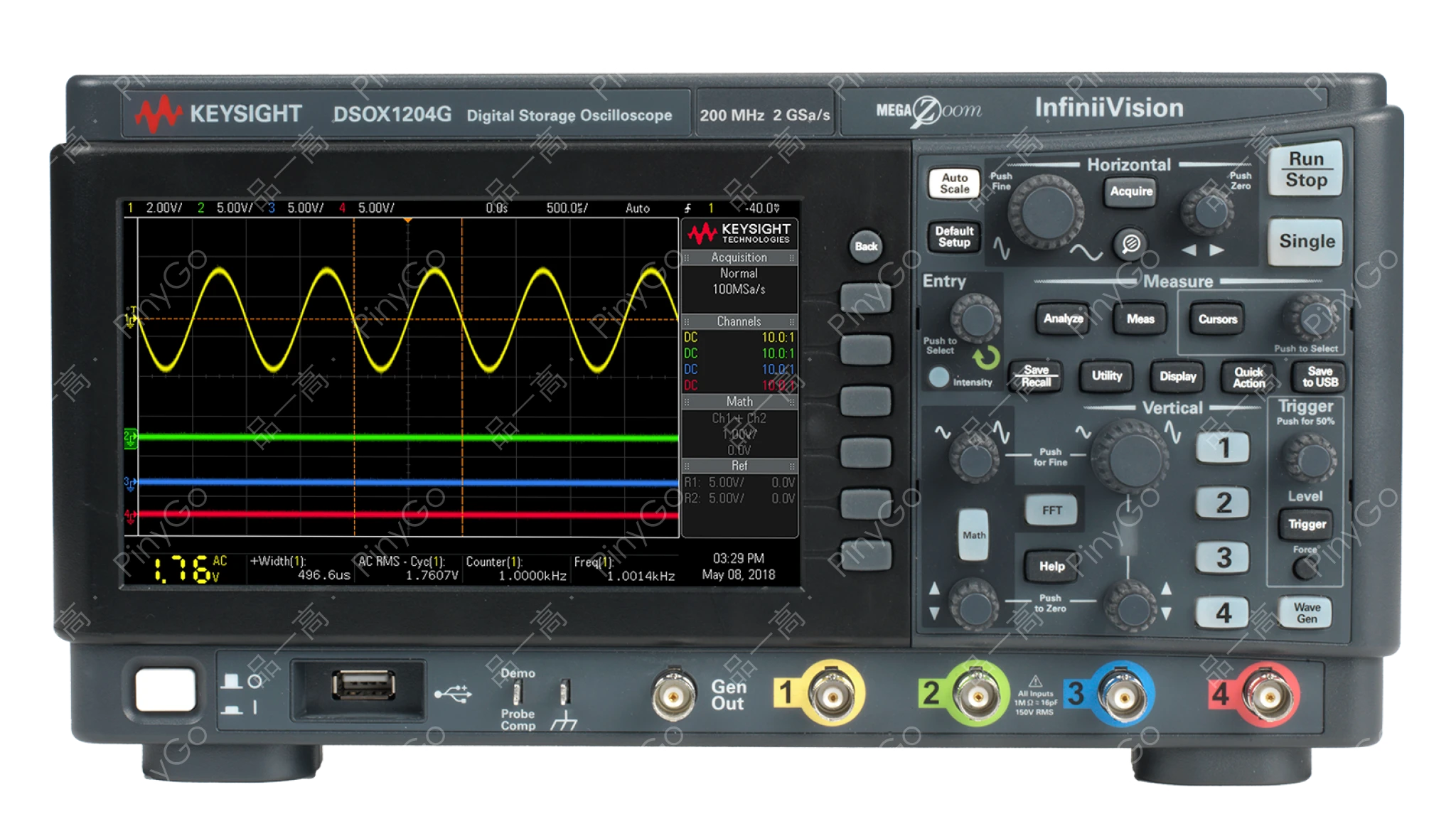 InfiniiVision 1000 X 系列示波器