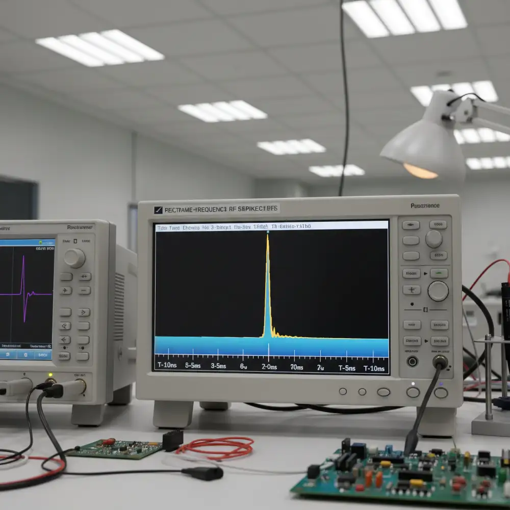 频谱可视化与干扰诊断