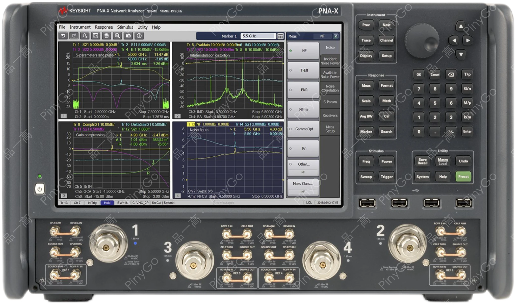 N5241B PNA-X微波网络分析仪
