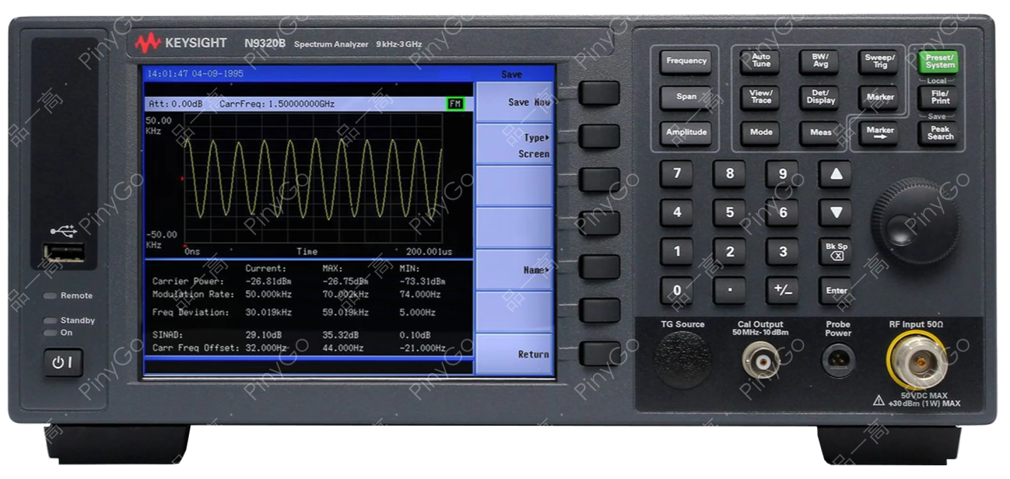 N9320B 射频频谱分析仪