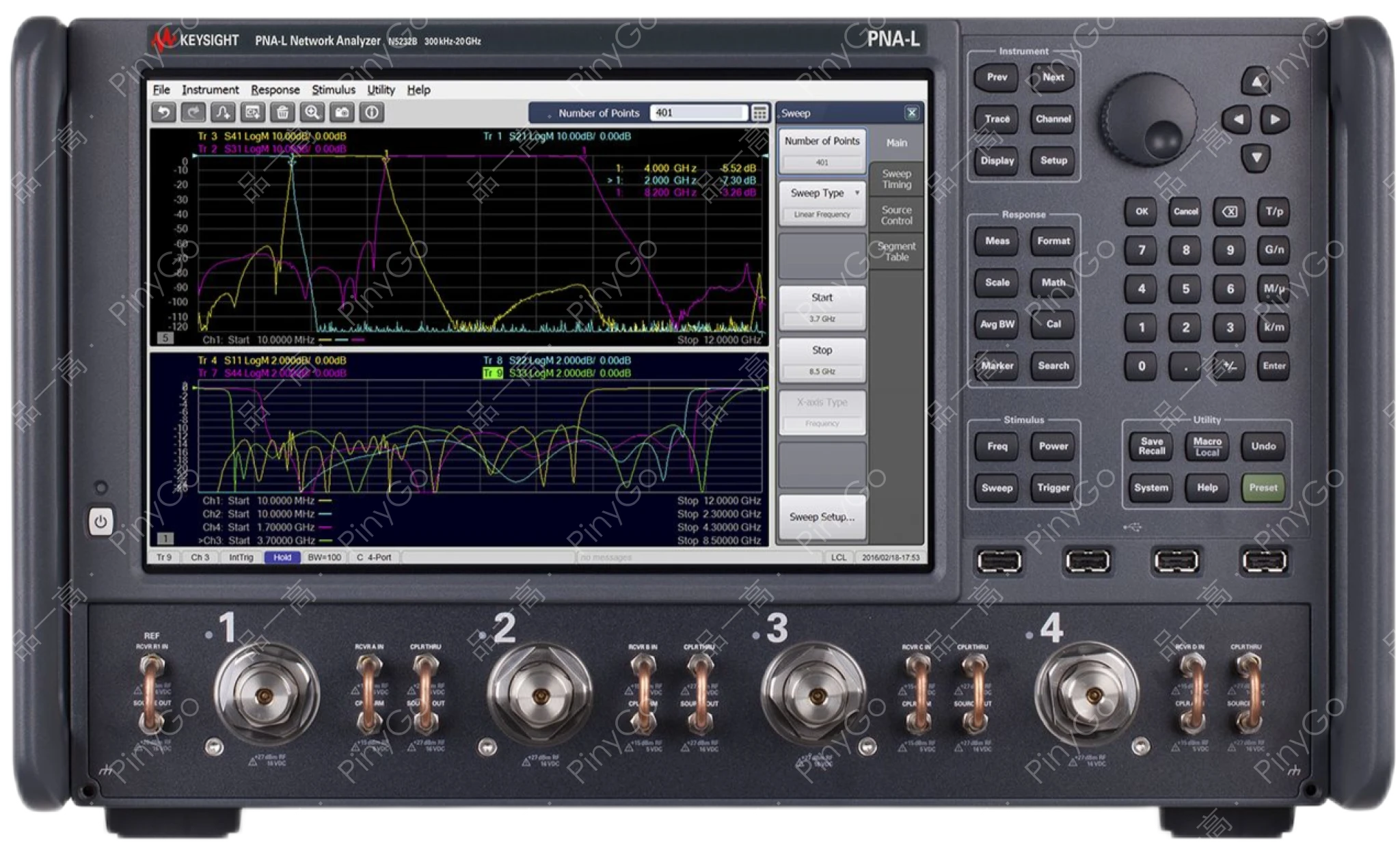 N5232B PNA-L 微波网络分析仪