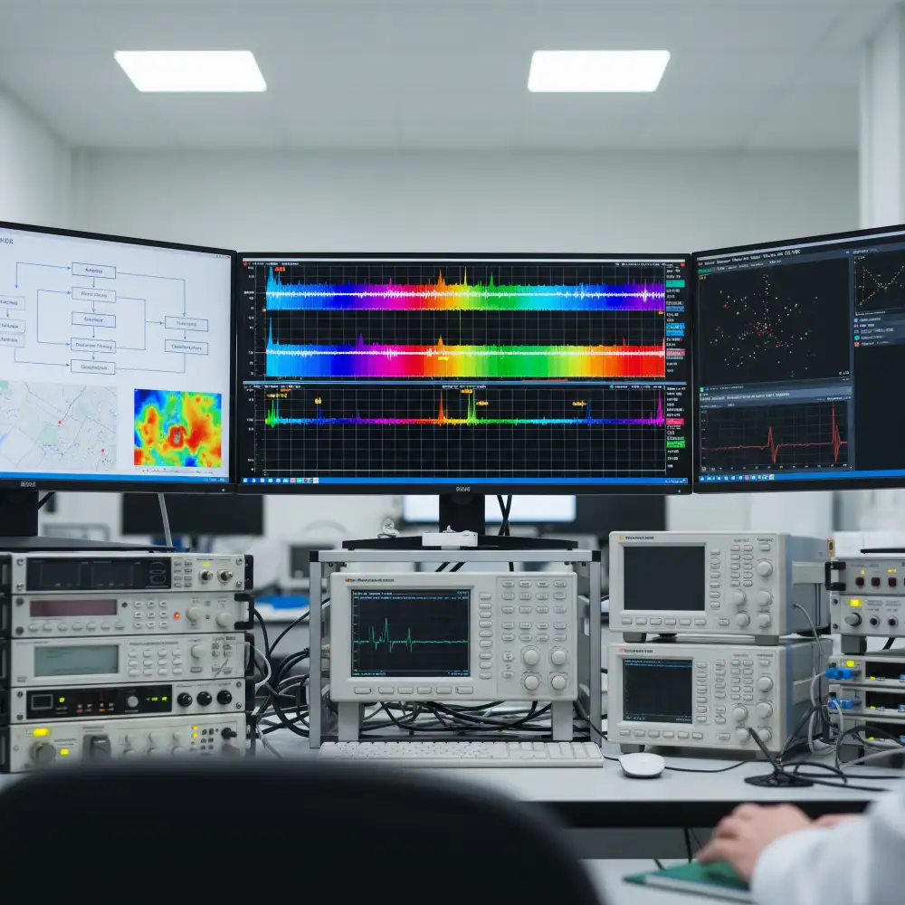 频谱可视化与干扰诊断